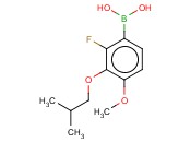 2-FLUORO-3-ISOBUTOXY-4-<span class='lighter'>METHOXYPHENYLBORONIC</span> ACID