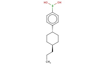 4-(反式-4-<span class='lighter'>丙基</span>环己基)苯<span class='lighter'>硼酸</span>