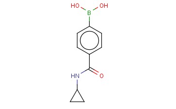<span class='lighter'>4-BORONO-N-CYCLOPROPYLBENZAMIDE</span>