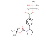 TERT-BUTYL 2-(4-(HYDROXY((3-HYDROXY-2,3-DIMETHYLBUTAN-2-YL)OXY)BORYL)PHENYL)PYRROLIDINE-1-CARBOXYLATE