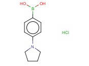 4-(<span class='lighter'>PYRROLIDINO</span>)PHENYLBORONIC ACID HCL