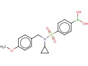 4-[N-<span class='lighter'>环</span><span class='lighter'>丙基</span>-N-(4-甲氧基苄基)磺酰胺]苯基<span class='lighter'>硼酸</span>
