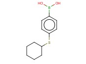 4-(CYCLOHEXYLSULFANYL)PHENYLBORONIC ACID