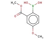 2-METHOXYCARBONYL-4-<span class='lighter'>METHOXYPHENYLBORONIC</span> ACID
