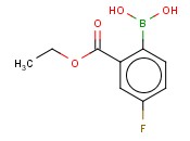 2-(ETHOXYCARBONYL)-4-<span class='lighter'>FLUOROPHENYLBORONIC</span> ACID