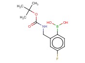 2-(N-<span class='lighter'>叔</span><span class='lighter'>丁</span><span class='lighter'>氧</span><span class='lighter'>羰基</span><span class='lighter'>氨基</span>甲基)-4-氟<span class='lighter'>苯</span><span class='lighter'>硼酸</span>