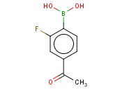4-ACETYL-2-<span class='lighter'>FLUOROPHENYLBORONIC</span> ACID