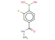 4-(N-METHYLAMINOCARBONYL)-<span class='lighter'>2-FLUOROPHENYLBORONIC</span> ACID