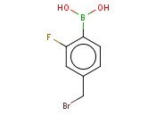 4-BROMOMETHYL-2-<span class='lighter'>FLUOROPHENYLBORONIC</span> ACID