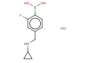 4-(CYCLOPROPYLAMINO)METHYL-2-<span class='lighter'>FLUOROPHENYLBORONIC</span> ACID, HCL
