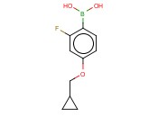 4-(CYCLOPROPYLMETHOXY)-2-<span class='lighter'>FLUOROPHENYLBORONIC</span> ACID
