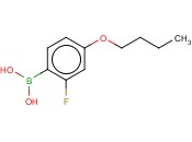 4-N-BUTOXY-2-<span class='lighter'>FLUOROPHENYLBORONIC</span> ACID
