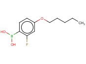 4-PENTYLOXY-2-<span class='lighter'>FLUOROPHENYLBORONIC</span> ACID