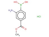 (2-AMINO-4-METHOXYCARBONYLPHENYL)BORONIC ACID HYDROCHLORIDE