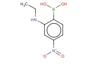 2-(ETHYLAMINO)-4-<span class='lighter'>NITROPHENYLBORONIC</span> ACID