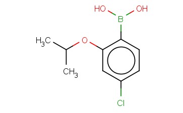 4-氯-2-<span class='lighter'>异</span><span class='lighter'>丙</span><span class='lighter'>氧基</span>苯硼酸