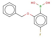2-苄氧基-4-氟<span class='lighter'>苯</span><span class='lighter'>硼酸</span>
