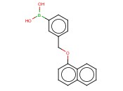 3-[(1-萘氧基)甲基]<span class='lighter'>苯</span><span class='lighter'>硼酸</span>