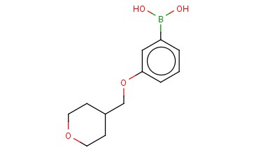 3-(TETRAHYDRO-2H-PYRAN-4-YL)<span class='lighter'>METHOXYPHENYLBORONIC</span> ACID