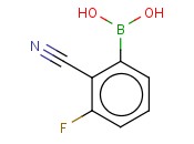 2-CYANO-3-<span class='lighter'>FLUOROPHENYLBORONIC</span> ACID