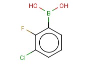 3-<span class='lighter'>CHLORO</span>-2-FLUOROPHENYLBORONIC ACID