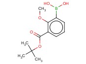 3-(TERT-BUTOXYCARBONYL)-<span class='lighter'>2-METHOXYPHENYLBORONIC</span> ACID