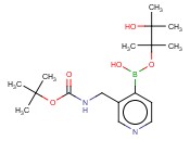 TERT-BUTYL ((4-(HYDROXY((3-HYDROXY-2,3-DIMETHYLBUTAN-2-YL)OXY)BORYL)PYRIDIN-3-YL)METHYL)CARBAMATE