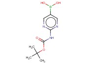 [2-(<span class='lighter'>叔</span><span class='lighter'>丁</span><span class='lighter'>氧</span><span class='lighter'>羰基</span><span class='lighter'>氨基</span>)嘧啶-5-基]<span class='lighter'>硼酸</span>