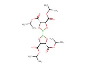 双(二<span class='lighter'>异</span><span class='lighter'>丙基</span>-D-酒石酸甘醇酸)二<span class='lighter'>硼酸</span>酯