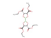 BIS(DIETHYL-D-<span class='lighter'>TARTRATE</span> GLYCOLATO)DIBORON