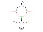 2-BROMO-6-<span class='lighter'>FLUOROPHENYLBORONIC</span> ACID MIDA ESTER