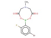 5-BROMO-2-<span class='lighter'>FLUOROPHENYLBORONIC</span> ACID MIDA ESTER