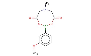 3-<span class='lighter'>METHOXYPHENYLBORONIC</span> ACID MIDA ESTER