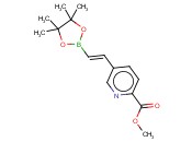 METHYL 5-[(E)-2-(TETRAMETHYL-1,3,2-DIOXABOROLAN-2-YL)ETHENYL]PYRIDINE-2-CARBOXYLATE