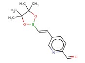 5-[(E)-2-(TETRAMETHYL-1,3,2-DIOXABOROLAN-2-YL)ETHENYL]PYRIDINE-2-CARBALDEHYDE