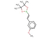 反-2-(3-甲<span class='lighter'>氧</span>苯基)乙烯基<span class='lighter'>硼酸</span><span class='lighter'>频</span><span class='lighter'>哪</span>醇<span class='lighter'>酯</span>