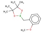 2-(<span class='lighter'>2-METHOXYBENZYL</span>)-4,4,5,5-TETRAMETHYL-1,3,2-DIOXABOROLANE