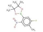 5-FLUORO-4-METHYL-2-<span class='lighter'>NITROPHENYLBORONIC</span> ACID, PINACOL ESTER