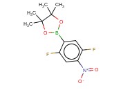 2,5-DIFLUORO-4-<span class='lighter'>NITROPHENYLBORONIC</span> ACID PINACOL ESTER