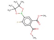 4,5-(DIMETHOXYCARBONYL)-<span class='lighter'>2-FLUOROPHENYLBORONIC</span> ACID, PINACOL ESTER