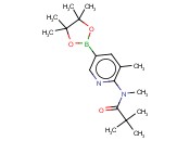 6-(N,2,2,2-四甲基<span class='lighter'>乙酰</span>氨基)-5-甲基<span class='lighter'>吡啶</span>-3-硼酸频哪醇酯,