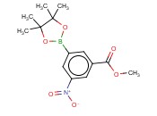3-METHOXYCARBONYL-5-<span class='lighter'>NITROPHENYLBORONIC</span> ACID, PINACOL ESTER
