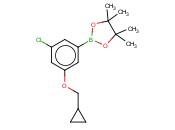 3-氯-5-<span class='lighter'>环</span><span class='lighter'>丙基</span>甲氧基苯<span class='lighter'>硼酸</span>频那醇酯