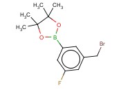 3-BROMOMETHYL-5-<span class='lighter'>FLUOROPHENYLBORONIC</span> ACID PINACOL ESTER