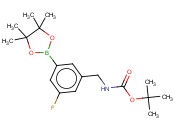 3-(N-BOC-AMINOMETHYL)-5-<span class='lighter'>FLUOROPHENYLBORONIC</span> ACID PINACOL ESTER