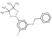3-BENZYLOXY-5-<span class='lighter'>FLUOROPHENYLBORONIC</span> ACID PINACOL ESTER