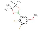 2,3-DIFLUORO-5-<span class='lighter'>METHOXYPHENYLBORONIC</span> ACID, PINACOL ESTER