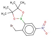 2-BROMOMETHYL-5-<span class='lighter'>NITROPHENYLBORONIC</span> ACID, PINACOL ESTER