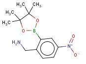 2-AMINOMETHYL-5-<span class='lighter'>NITROPHENYLBORONIC</span> ACID, PINACOL ESTER
