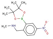 2-(N-METHYLAMINOMETHYL)-5-<span class='lighter'>NITROPHENYLBORONIC</span> ACID, PINACOL ESTER